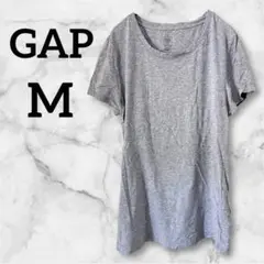 GAP 【M】半袖Tシャツ グレー レディース トップス 古着