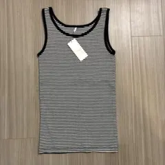 新品タグ付き AMERICAN HOLIC ボーダータンクトップ Mのサムネイル