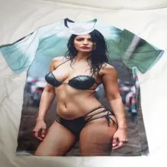 新品 XXL セクシーガール フルカラーグラフィックTシャツ 水着 エロ
