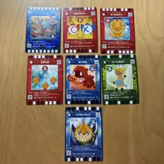 カード迷路ぐるり森大冒険　生駒山上遊園地限定カード＆おまけ6枚