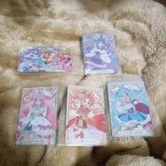 プリキュア キラキラカードグミ ひろがるスカイプリキュア 5枚セット