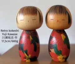 Rare Yuji Kawase 川瀬祐志作 創作こけし22.5cm/460g By Yuji Kawase 川瀬祐志作 花模様 創作こけし17cmヴィンテージ - メルカリ
