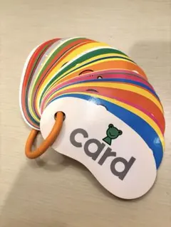 戸田デザイン研究所 リングカード・あいうえお