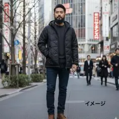 エルエルビーン　L.L.Bean　中綿　ダウンジャケット　ブラック　M　★