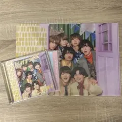 なにわ男子 ハッピーサプライズ CD クリアファイル セット