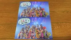 E-girs LIVE TOUR 2018 ポストカード