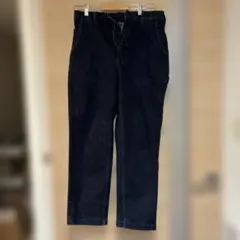 ダークブルーストレートデニムパンツ