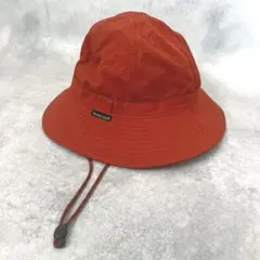 美品 モンベル アウトドアハット 帽子 ストラップ付き M