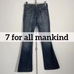 ★USA製00s7 for all mankind ローライズフレアデニムパンツのサムネイル