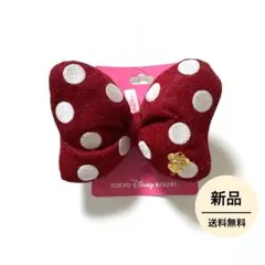 【新品未使用】【TDR限定】ディズニーミニーちゃんリボンヘアゴム大
