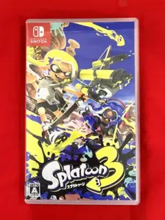 【美品】Nintendo Switch スプラトゥーン3 ソフト