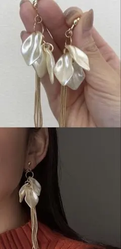 flowerpearl tassel gold 結婚式 前撮りのサムネイル