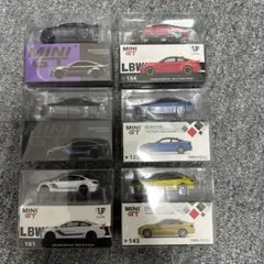 MINI GT BMW M4 F82 ミニカー 1/64 LBWK 6個セット 1/64スケール MINI GT「LB☆WORKS BMW M4」(ベイビーブルー)ミニカー