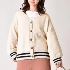 エムズエキサイト ニット カーディガン フリーサイズ