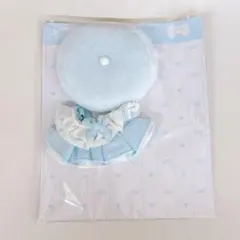 いつぬいおきがえシリーズ ベレー&ポンチョセット ライトブルー あん