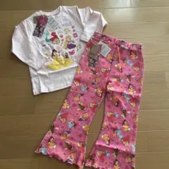 プリンセス Tシャツ パンツセット 90 リトシー ディズニー