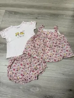 bebe チュニック ブルマ Tシャツ3点セット 花柄のサムネイル