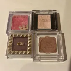 ②【used】ピンク/パープル系　アイシャドウ　4種のサムネイル