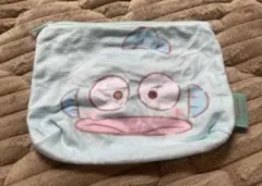 サンリオ ふわふわFACE台形ポーチ ハンギョドン