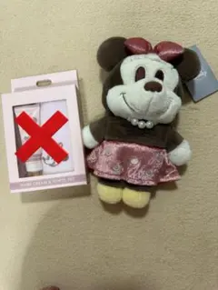 ディズニーストア　ミニーマウス　ポシェット　ぬいぐるみ
