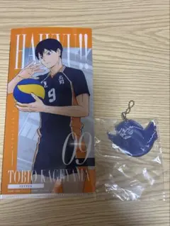 ハイキュー 一番くじ 影山飛雄 チケットケース＆クリアカード アクリルチャーム