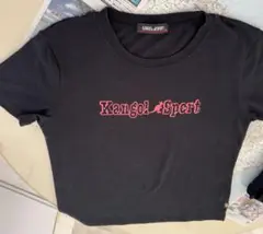 Kangol Sport 半袖Tシャツ 黒、Lサイズ、即購入可