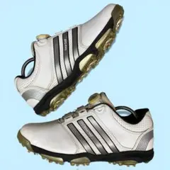 ADIDAS アディダスゴルフ 26.5㎝ ゴルフシューズ スパイク ダイヤル式