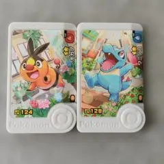 ポカブ・ワニノコ　2個セット　パラレルアートピック　フレンダ　ベストタッグ第3弾