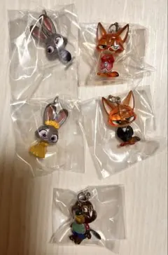 ズートピア2 めじるしアクセサリー 全5種 コンプリートセット