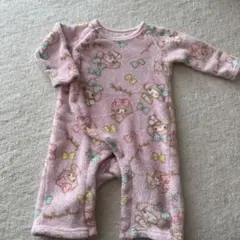 ロンパース 70 ベビーパジャマ　サンリオ　マイメロディー