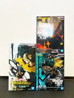 僕のヒーローアカデミア 緑谷出久 爆豪勝己フィギュア3点セット