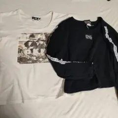 DKNY 半袖Tシャツ ホワイト