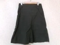 103082 MACPHEE スカート　モスグリーン　36