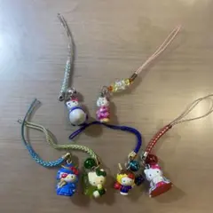 ハローキティ ご当地キティ 根付　ストラップ 6個まとめ売り☆