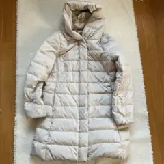 a.v.v フード付きベージュロングコート