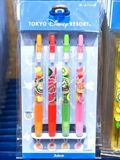 匿名配送【カラーボールペン】東京ディズニーリゾート フルーツ 4本セット