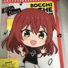 劇場総集編ぼっちざろっくrerere喜多郁代 セブンイレブン限定クリアファイル