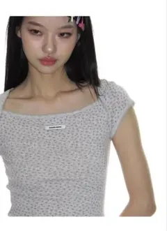 CRANK SEOUL 花柄リブ半袖Tシャツ パンツ セットアップ - メルカリ