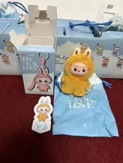 確実正規品POP MART PIN FOR LOVE ラブブ イニシャル Y