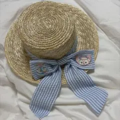 香港ディズニー リーナベル 麦わら帽子 ストローハット