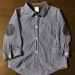 Ｈ＆Ｍチェックシャツ80