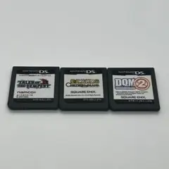 テイルズオブザテンペスト 聖剣伝説DS DQM2 ３本セット DSソフト