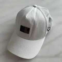 NEW ERA メタルプレート メッシュキャップ ホワイト