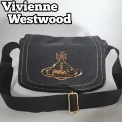 ヴィヴィアンウエストウッド ショルダーバッグ エッジウェア オーブ 黒