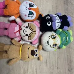 アンパンマン ぬいぐるみ 5体セット
