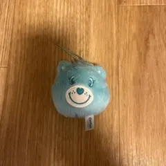 ケアベア マスコット 水色 音符デザイン