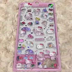 ୨୧サンリオ　ボンボンドロップ風シール　キティ୨୧