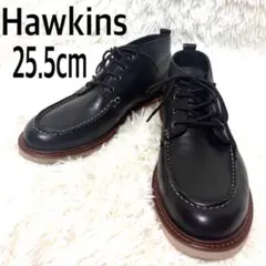 美品　Hawkins ホーキンス チャッカブーツ　レザー　ブラック　25.5cmのサムネイル
