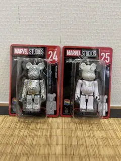 ベアブリック MARVEL ハッピーくじ ベアブリック賞24、ベアブリック賞25