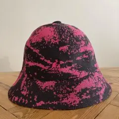 KANGOL バケットハット ピンク/ブラックのサムネイル
